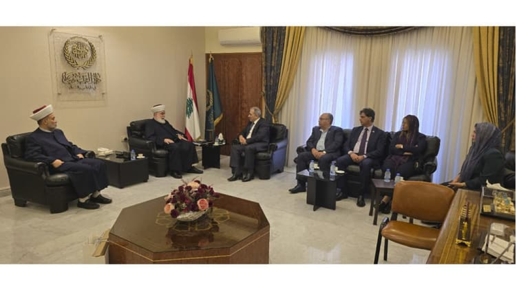 المفتي إمام عرض والسفير الاسعد أوضاع الفلسطينيين في لبنان داخل المخيمات وخارجها