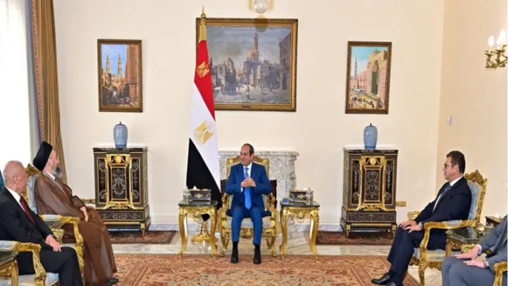 السيسي يشيد بجهود العراق في حصر السلاح