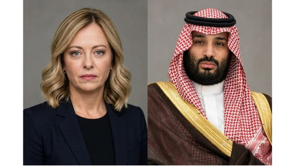 ميلوني اتصلت بولي العهد السعودي وتنسيق مشترك لضمان أمن الممرات البحرية ودعم الاستقرار الإقليمي يمتد إلى واشنطن والرباط