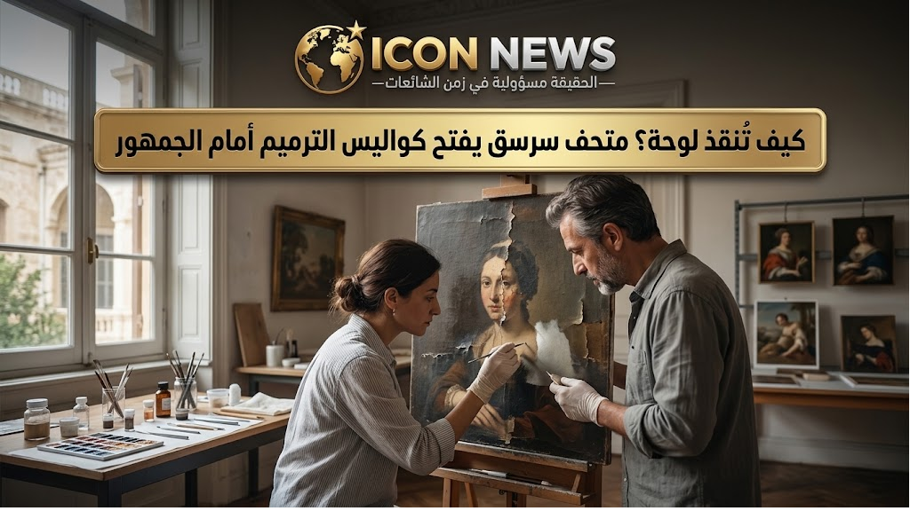 كيف تُنقذ لوحة؟ متحف سرسق يفتح كواليس الترميم أمام الجمهور