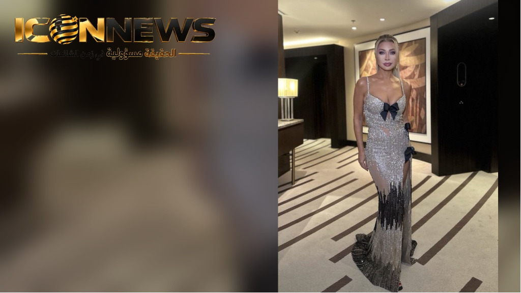 نوال الزغبي من الرياض… بريق الفضي وأناقة الأسود