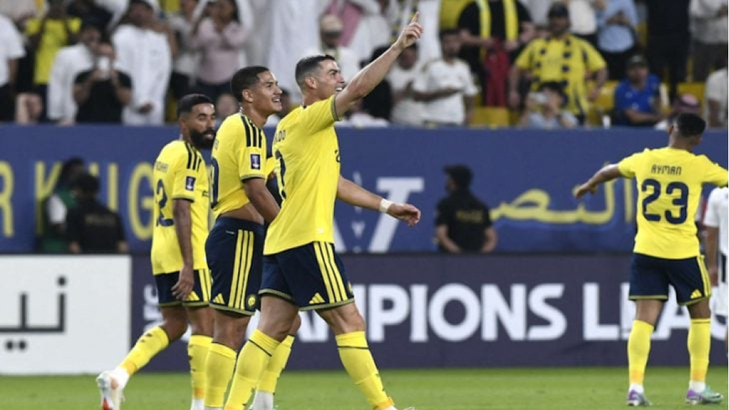 رونالدو يقود النصر السعودي لتحقيق فوزه الأول في دوري أبطال آسيا للنخبة
