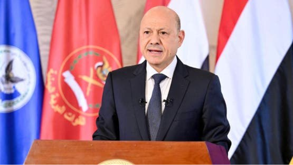 العليمي: لا رجعة عن استعادة الدولة و