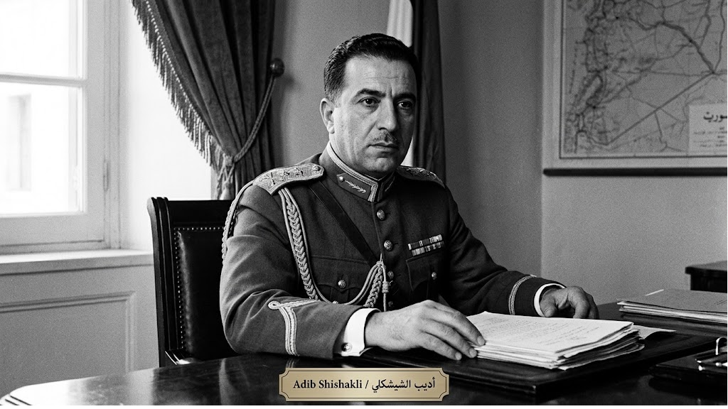 أديب الشيشكلي بين الظاهر والباطن، حقيقة الدور والارتباطات... (الحلقة الأولى).