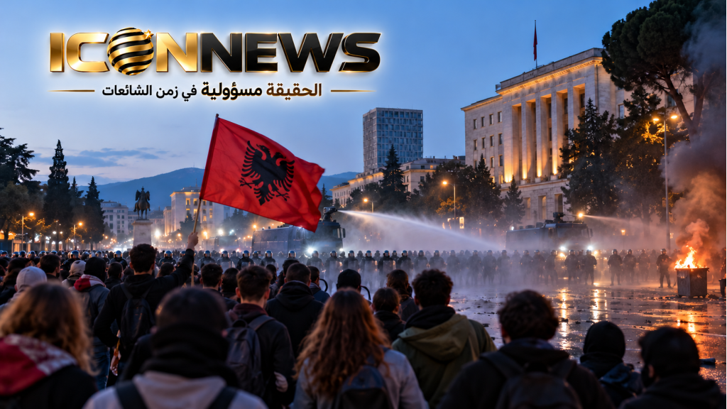 بالفيديو ..احتجاجات طلابية تهزّ تيرانا… حرائق ومواجهات على خلفية كلفة التعليم والفساد