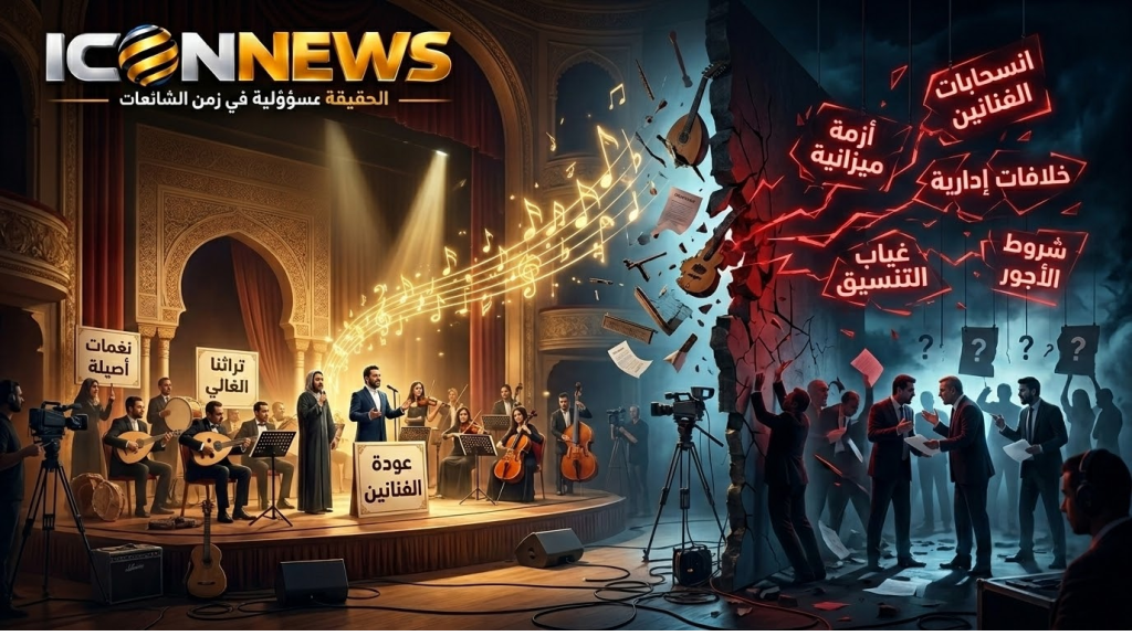 مهرجان الموسيقى العربية… حين تسبق الخلافاتُ النغمات