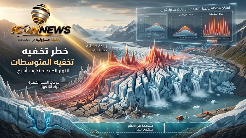 خطر تخفيه المتوسطات… دراسة جديدة تحذّر من ذوبان أسرع للأنهار الجليدية