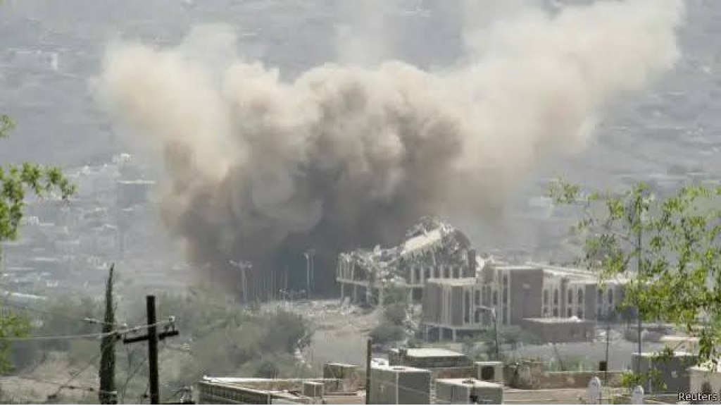 الطيران الحربي السعودي شن خلال الـ24 ساعة الماضية 66 غارة جوية على اليمن