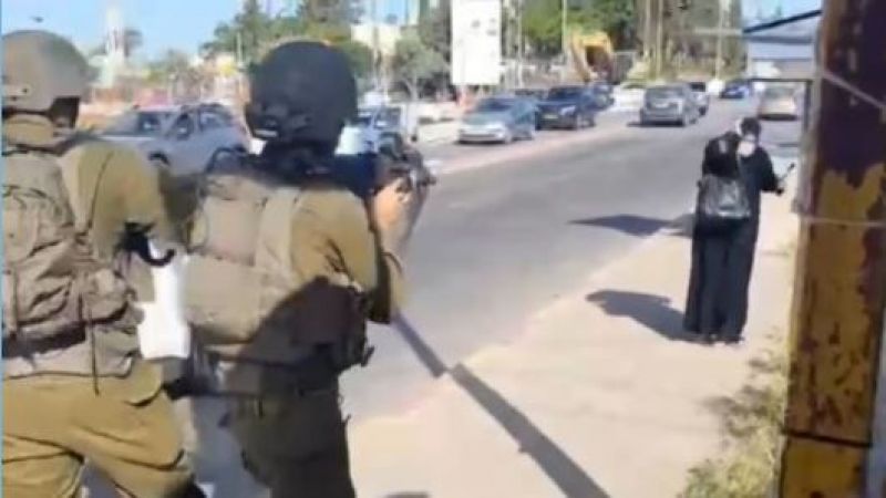 جيش العدو يطلق النار على مسنّة فلسطينية ويعتقلها رغم جراحها الخطرة (فيديو)