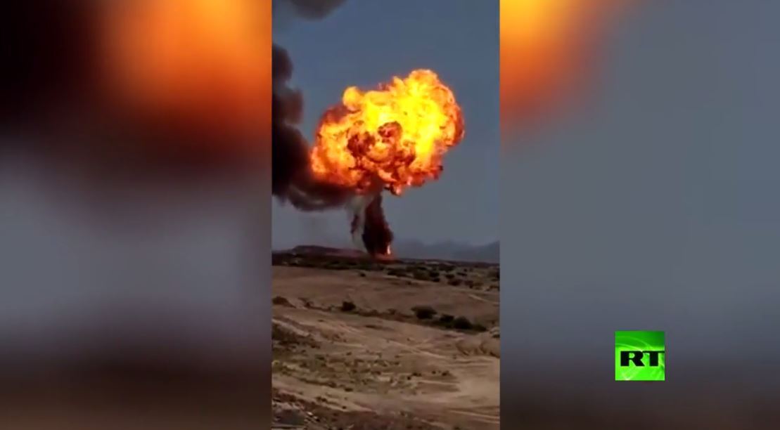 انفجار في محطة للغاز بمنطقة باتيس حبيل البرق جنوبي اليمن وأنباء عن قتلى وجرحى