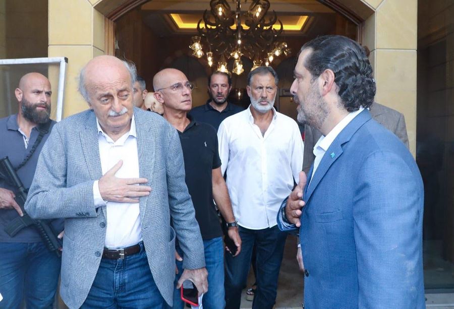جنبلاط يُحاول تدوير الزوايا بين المستقبل والتيار الوطني الحر