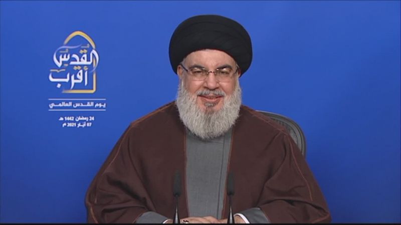 السيد نصر الله: الحوار الإيراني السعودي إيجابي ونؤيد أي حوار يسهم بتهدئة المنطقة ويقوي محور المقاومة