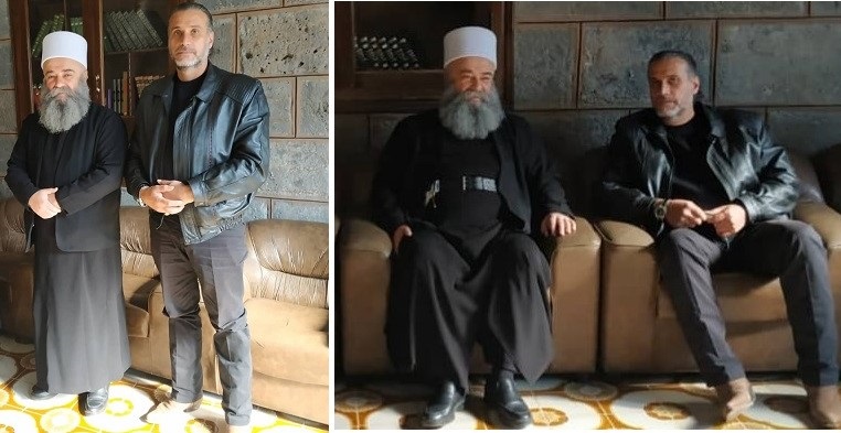منفذ عام السويداء في “القومي” باسم رضوان زار شيخ العقل يوسف جربوع.. وتأكيد على وحدة أبناء المحافظة وتكاتفهم في مواجهة الارهاب ورعاته