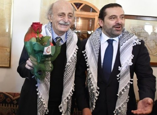 الحريري استقبل جنبلاط في بيت الوسط.. وهذا ما جرى بحثه