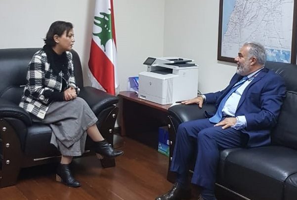 عميد الخارجية في “القومي” التقى نائبة المنسّق الخاص للأمم المتحدة في لبنان