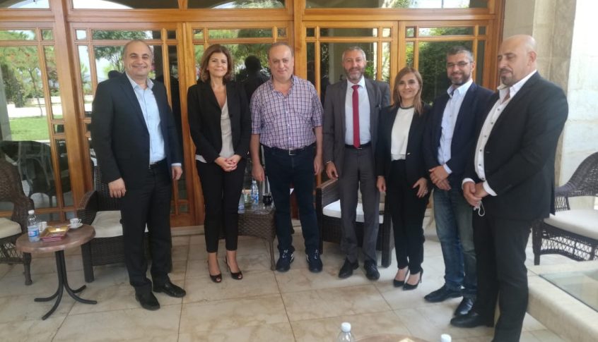 خريش زارت وهاب مع وفد من التيار وناقشت معه خارطة الطريق الإصلاحية
