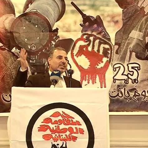 رئيس الحزب الأمين وائل الحسنية: متمسكون بكلّ شبر من لوائنا السليب وجنوبنا الفلسطيني المحتلّ