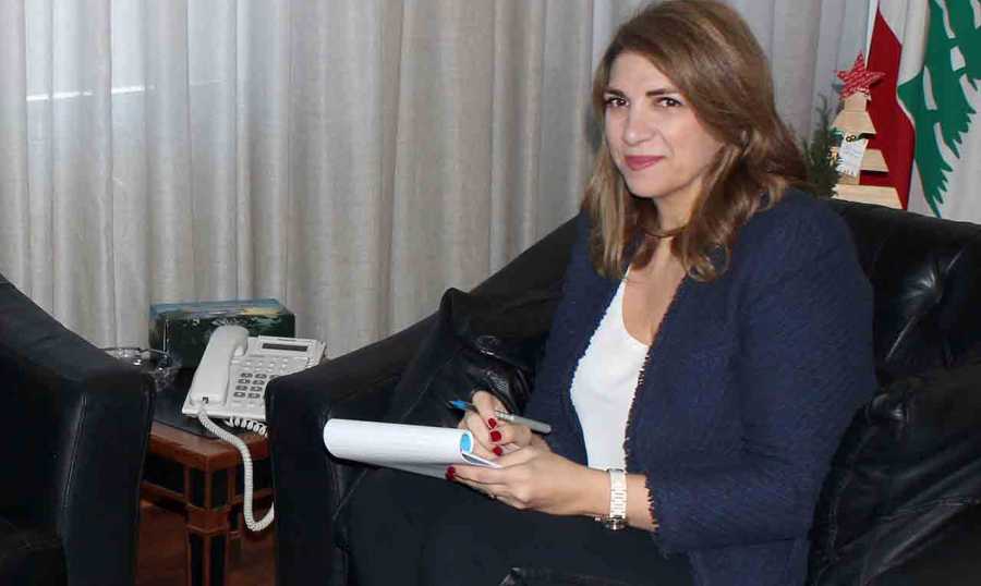 نجم عرضت ونظيرها الفرنسي لمساعدة بلاده لبنان في تحديث قصور العدل وقوانين السجون
