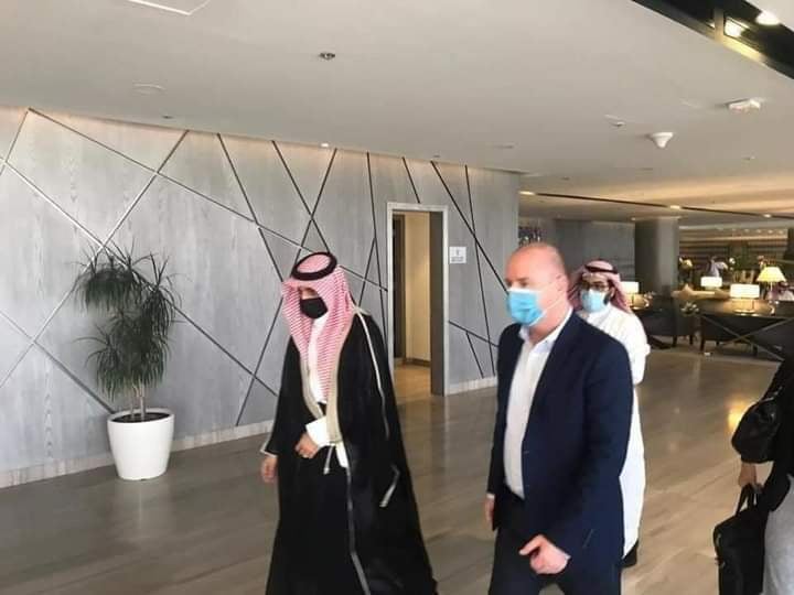 أول وزير سوري يزور السعودية ..!! 