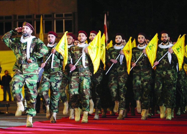 حزب الله يستنكر فرض العقوبات الأميركية على رئيس هيئة الحشد الشعي
