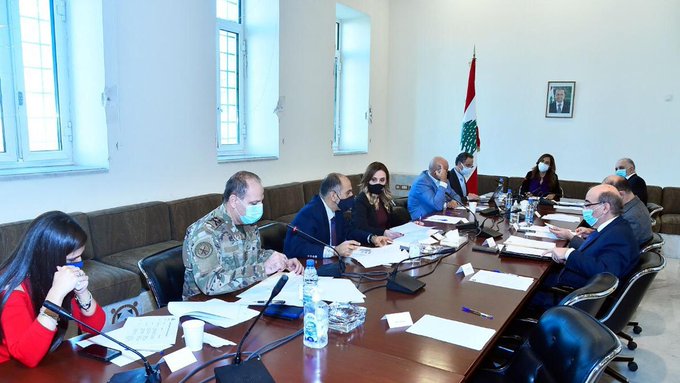 الاجراءات التي ستتخذ خلال فترة الأعياد مدار بحث اجتماع لجنة كورونا الوزارية