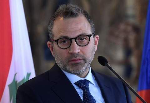 مؤتمر صحافي مشترك بين باسيل ووزير الخارجية الهنغارية في ميرنا الشالوحي