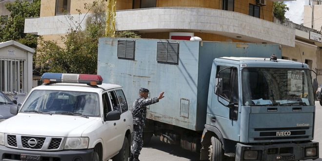 فرار مساجين من سجن بعبدا شرق بيروت