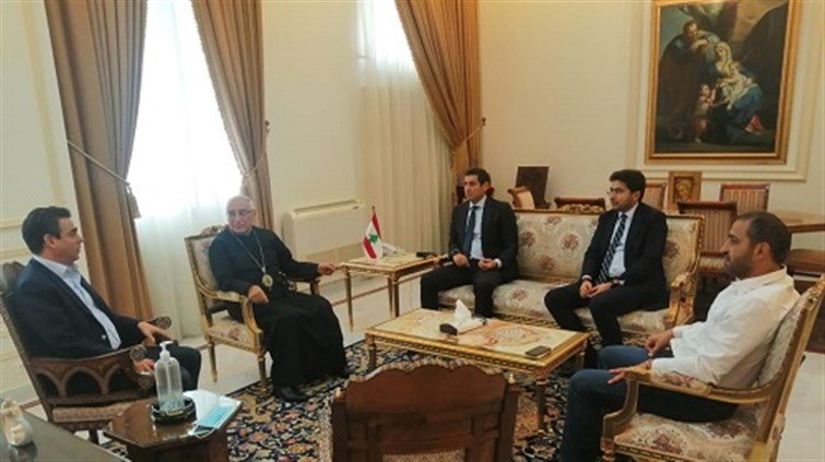 وفد من تكتل لبنان القوي وضع البطريرك العبسي بأجواء ملف تأليف الحكومة
