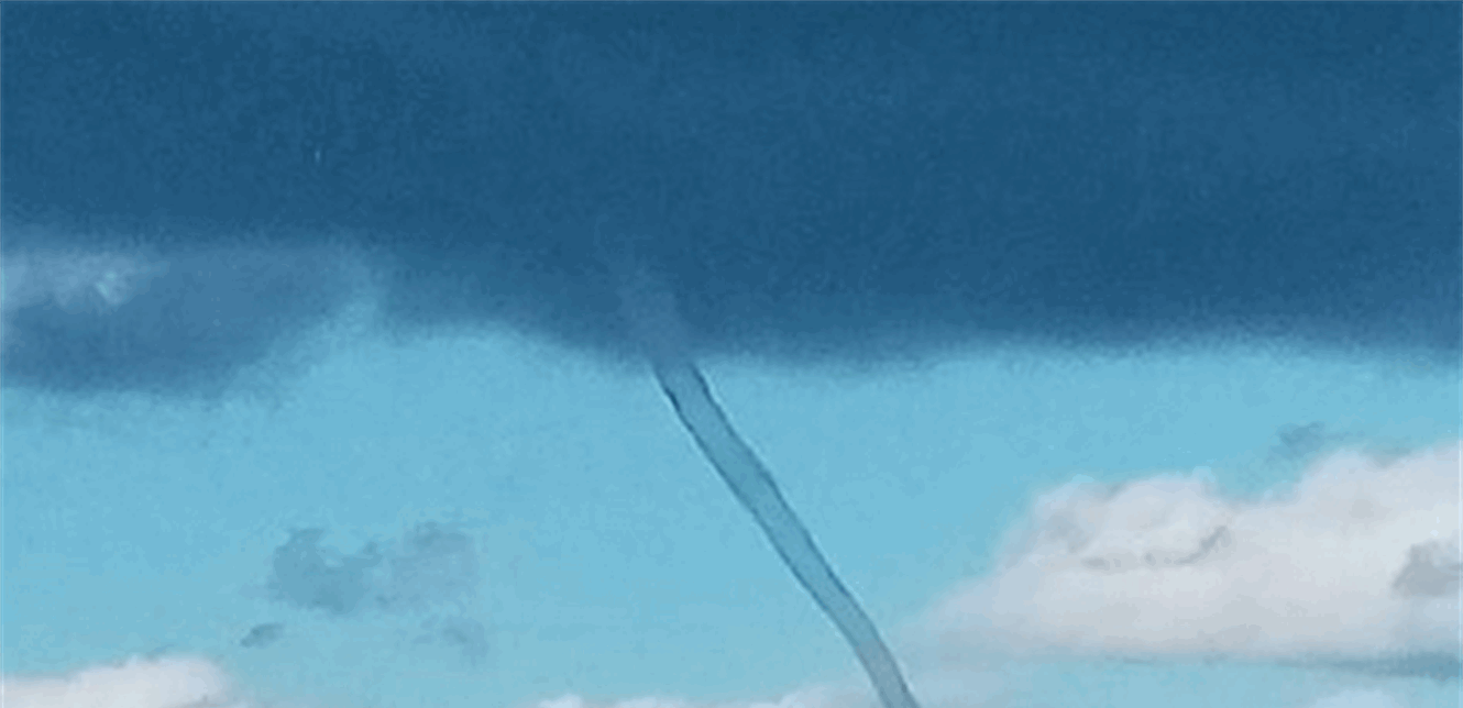 فيديو يرصد شاروق البحر في منطقة بشامون وهو يقترب من المنازل!